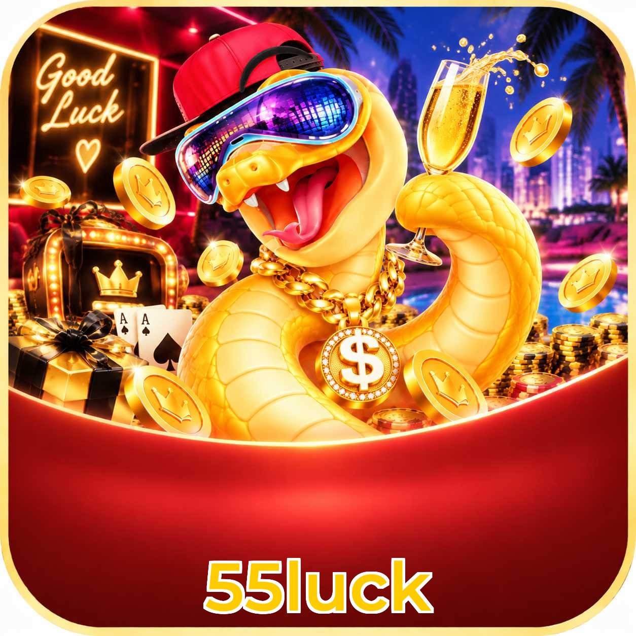 55luck Facebook Bonus